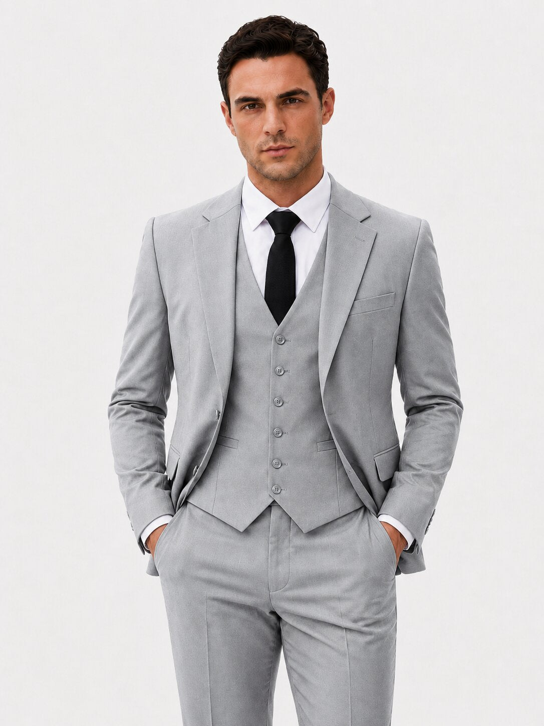 Men's Business 3-Piece Suit Slim Fit
