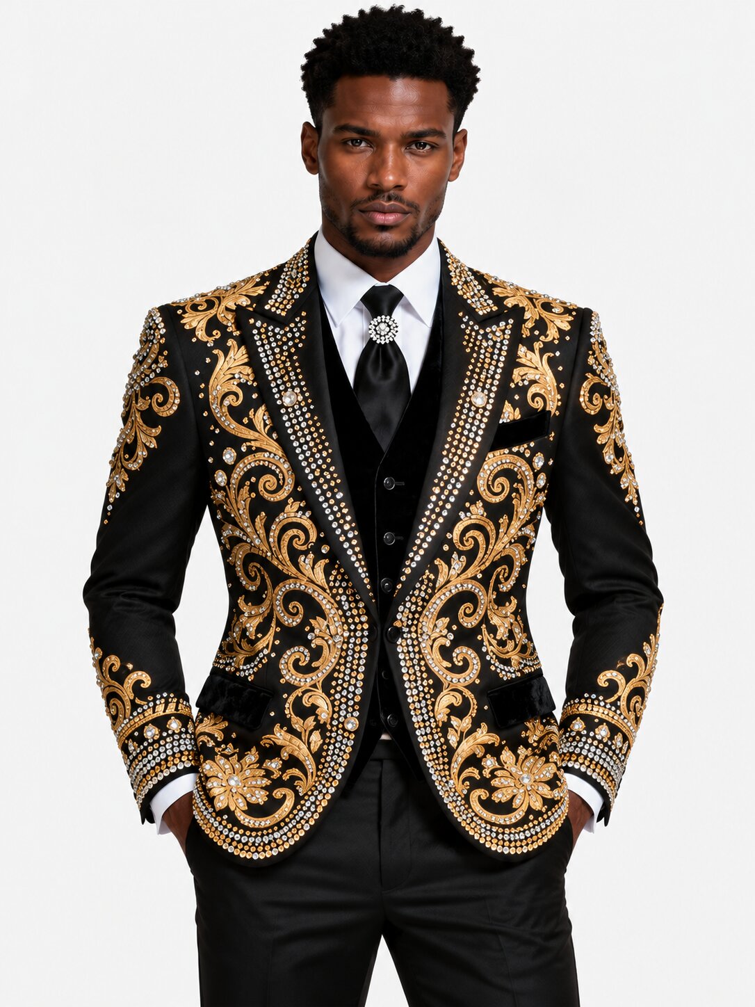 mens-black-and-gold-baroque-embroidered-3-piece-tuxedo-suits