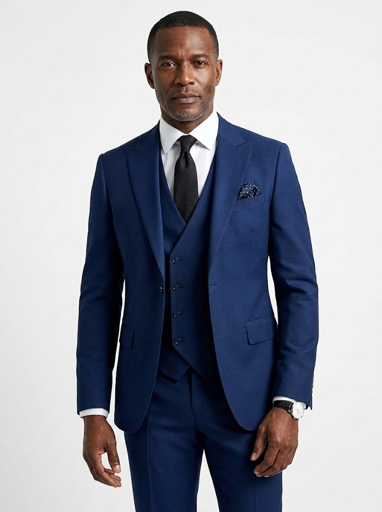 Men's Slim Fit 3 Piece Suit Wedding Casual Business