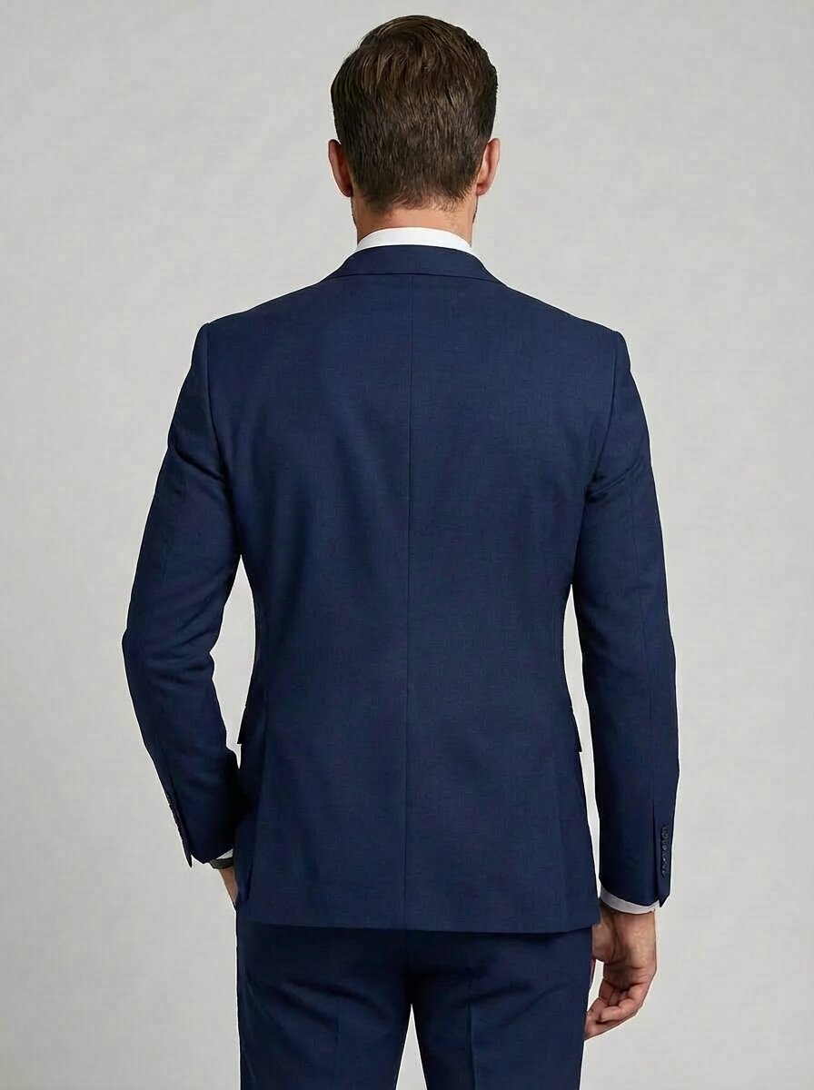 Men's Classic Business Suit 3-Piece Slim Fit