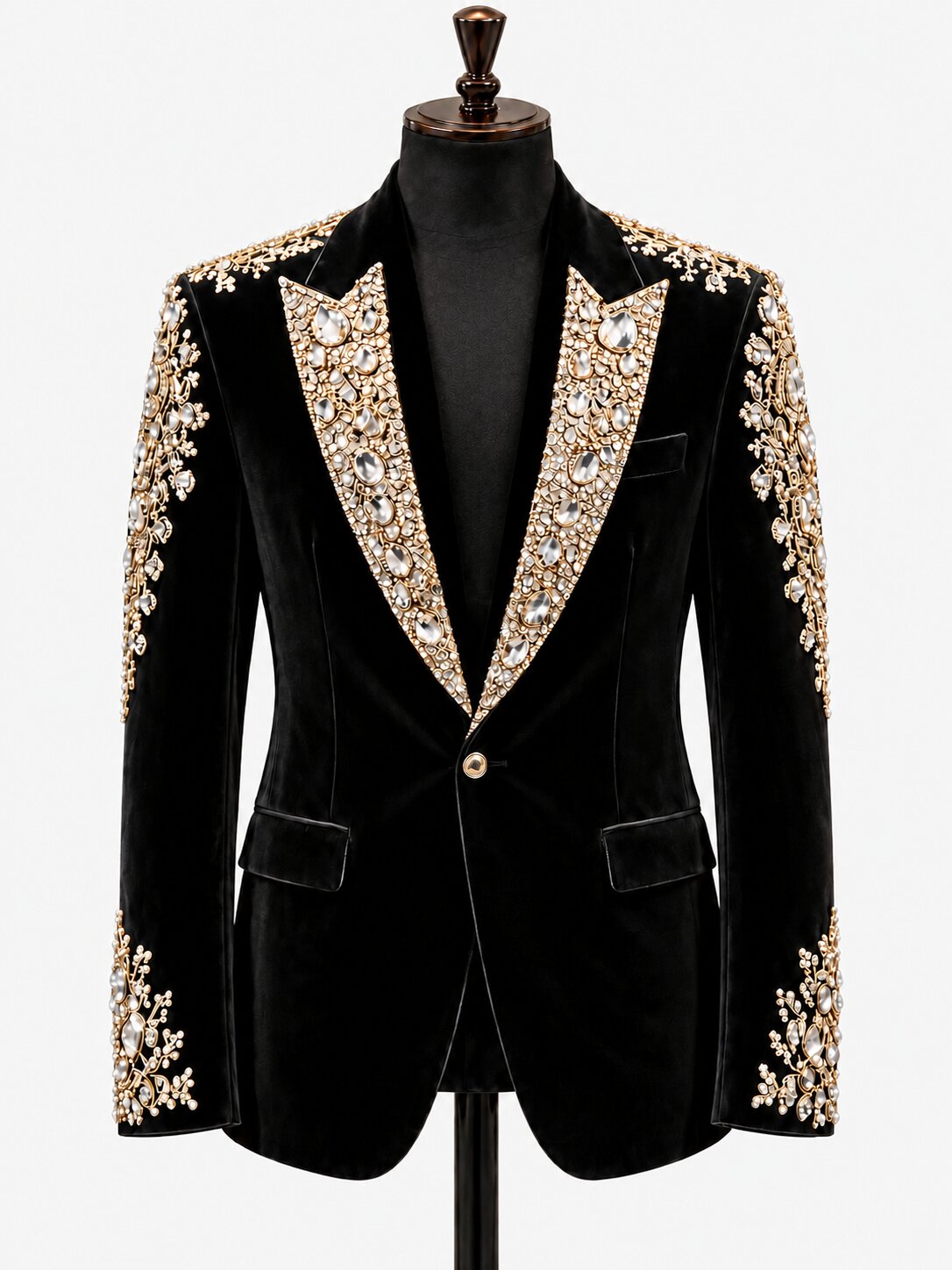 mens-regal-onyx-velvet-2-piece-suit-with-gold-embroidery