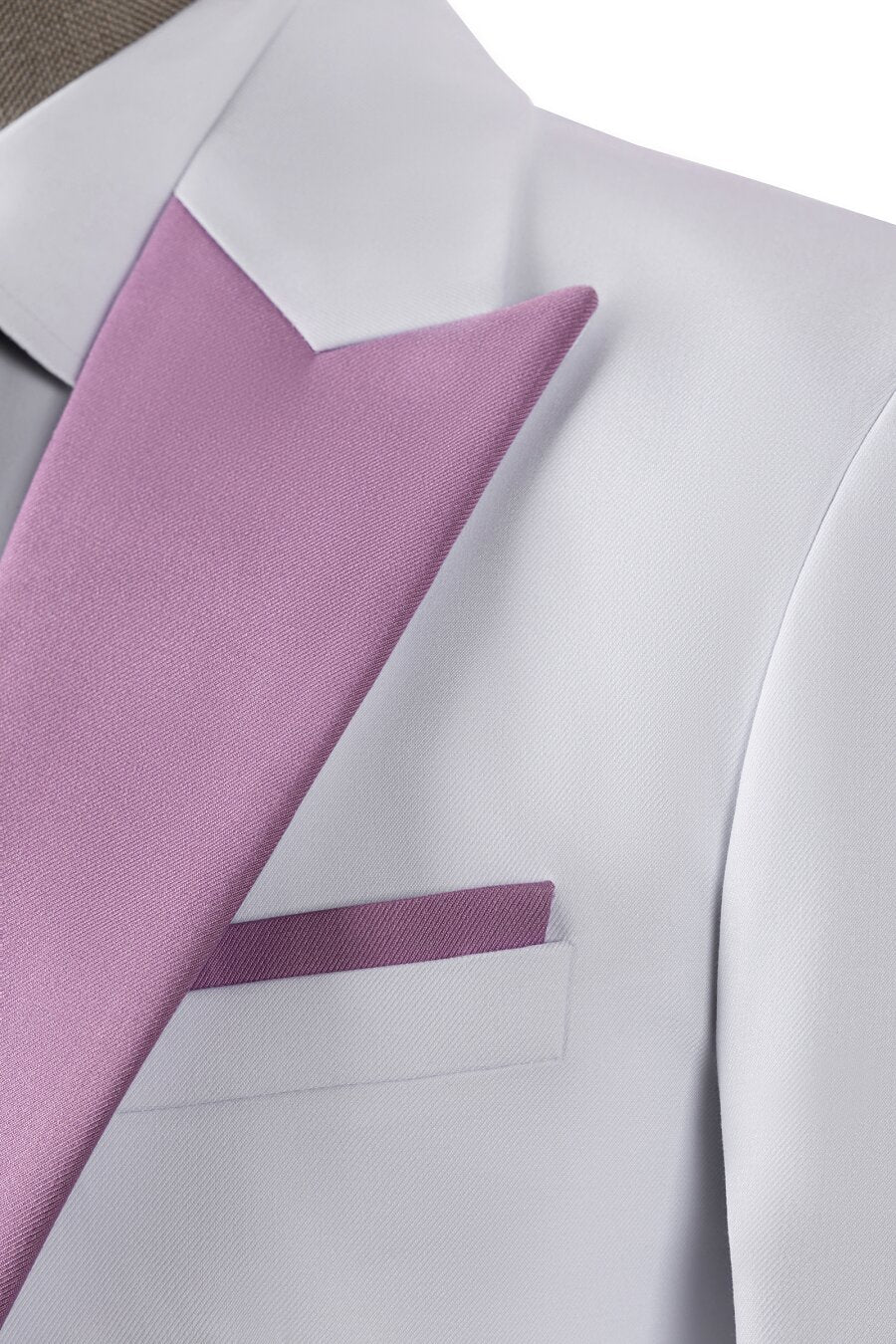Men's 3 Piece Color Block Suits