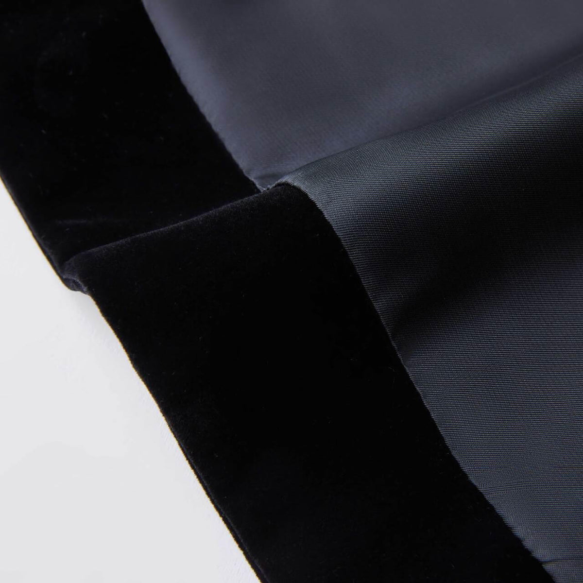 Men’s Black Velvet Jacket With Gold Embroidery