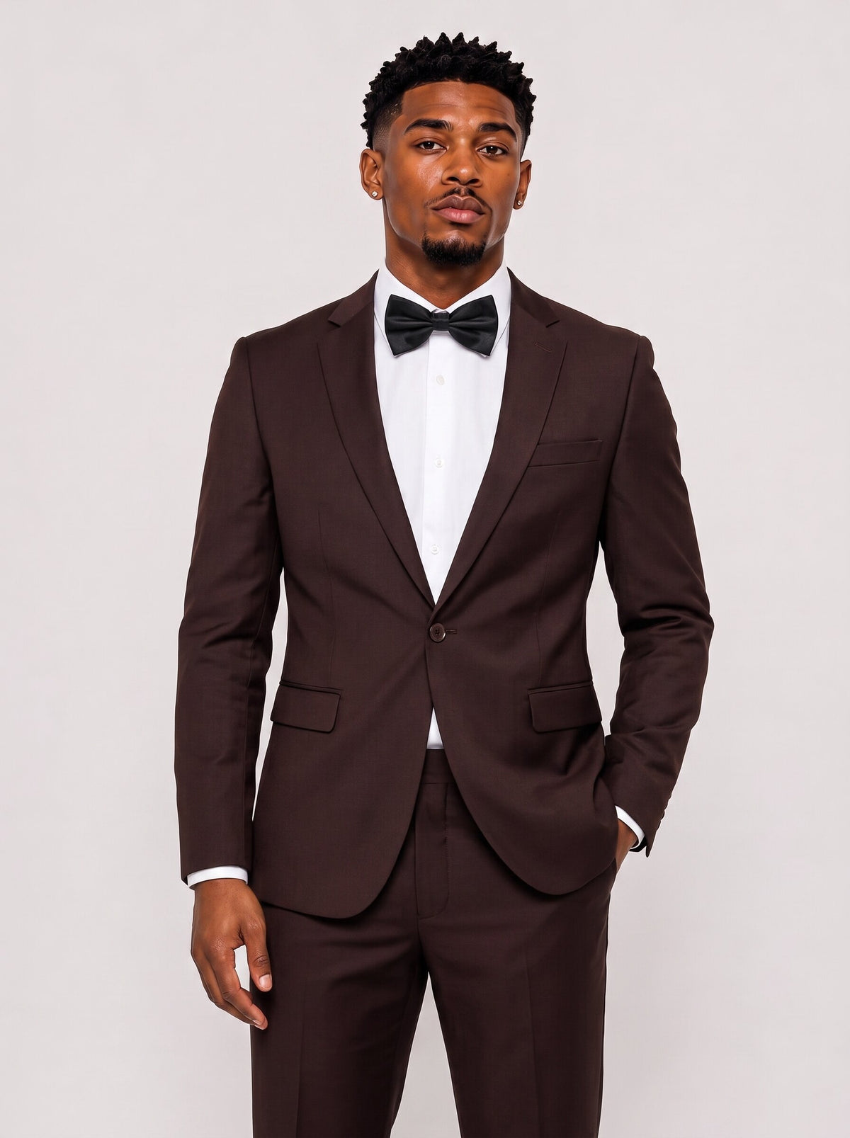 Men's 2-Piece One-Button Suit