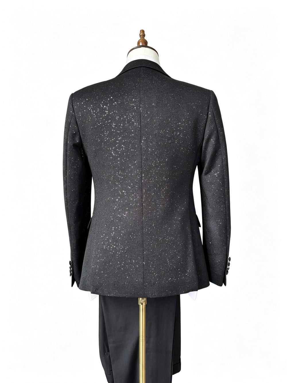 Men's Sparkly Slim Fit 3 Piece Suit